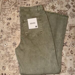 Women’s Cropped Wide Leg Jeans